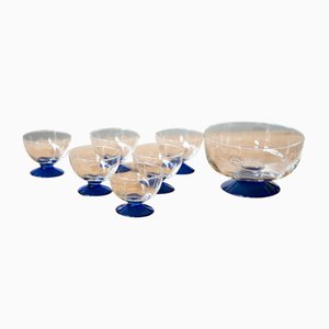 Dessert Bowls from Le Vecchie Fornaci Dellarno, 1980s, Set of 7