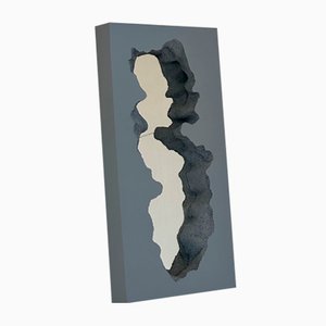 Floor Mirror in Grey by Snarkitecture for Gufram, 2017