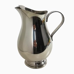 Silberner Metallkrug von Fleuron, 1960er