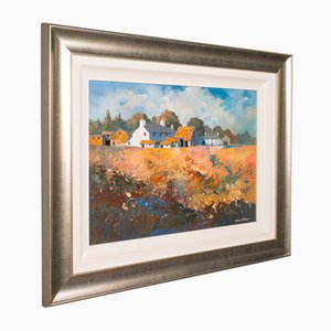 Nick Potter, Paisaje Inglés, Pintura Acrílica, Década De 2000, Enmarcado