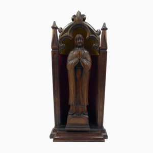 Antique Altar with Madonna, 1890s