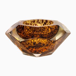 Vide Poche oder Aschenbecher aus Kunstglas, Italien, 1970