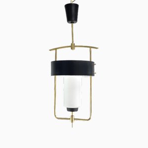 Mid-Century Deckenlampe von Arlus, 1950er