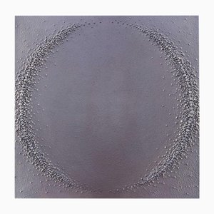 Martha Winter, East West Building, Mixed Media Painting, 2021
