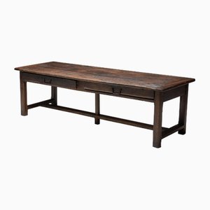 Mesa de comedor Wabi Sabi antigua, Francia, siglo XIX