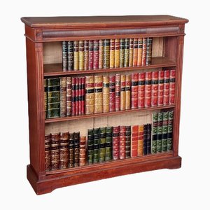 Bibliothèque Ouverte Nain Antique en Acajou par Shoolbred & Co, 1890s