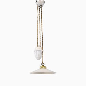 Antique Pendant Lamp, 1920s