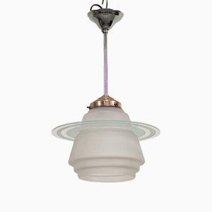 Art Deco Saturn Hanging Lamp