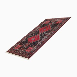 Vintage Wool Rug in Red