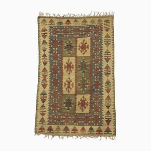 Tapis Kilim Vintage en Laine