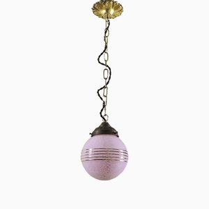 Lampe à Suspension Art Déco