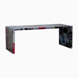 Bureau par Mimmo Rotella et Marco Ferreri, 2000s