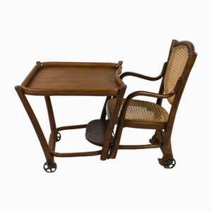 Trona infantil antigua de Thonet