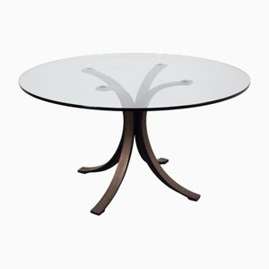Mesa de comedor modelo T69 de Osvaldo Borsani and Eugenio Gerli para Tecno, Italia, años 60