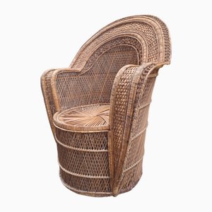 Emmanuelle Armchair in Rattan