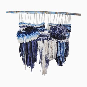 Textured Macrame Wall Tapestry, 1970s