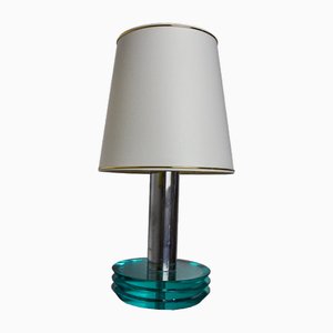 Space Age Lamp in Blue Murano Glass by Zero Quattro, 1970