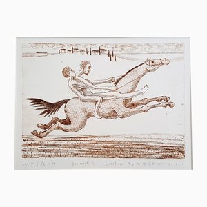 Czeslaw Tumielewicz, A Jump, 2014, Eau-forte