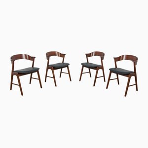 Mid-Century Danish Teak Chairs from Korup Stolefabrik, Denmark, 1960s, Set of 4