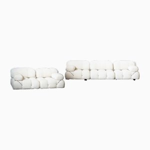 Set of Camaleonda Living Room Set in Bouclé Fabric by Mario Bellini for B&b Italia / C&b Italia, 1970s
