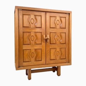 French Cabinet by Guillerme & Chambron for Votre Maison, 1950s