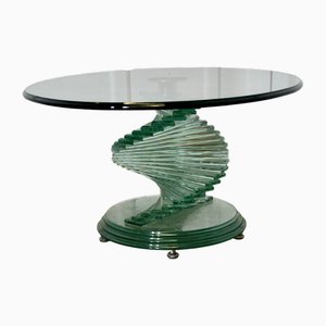 Table Basse Vintage en Verre, 1970s