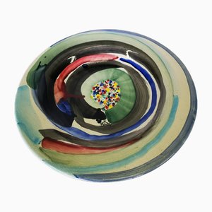 Large Informal Plate by Keizo, 1980