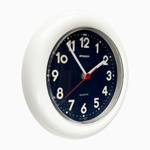 Vintage German Postmodern Wall Clock from Staiger, 1980s