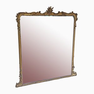 Specchio da parete grande antico dorato