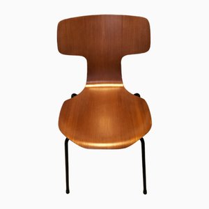 Mod. 3300 Chairs by Arne Jacobsen for Fritz Hansen, 1955, Set of 4