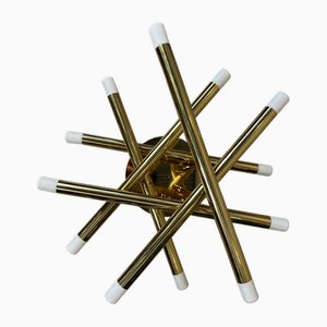 Lampada da soffitto vintage di Gaetano Sciolari per Boulanger