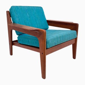 Fauteuil Moderne en Teck par Arne Wahl Iversen pour Komfort, Danemark, 1960s
