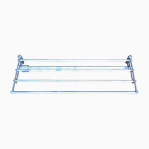 Vintage German Art Deco Aluminum Clothes Rack
