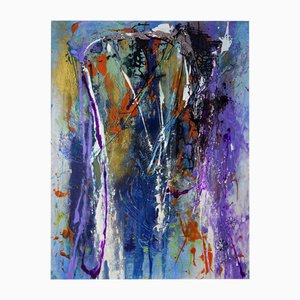 Lola Vitelli, I Desire Freedom, Mixed Media on Canvas, 2021