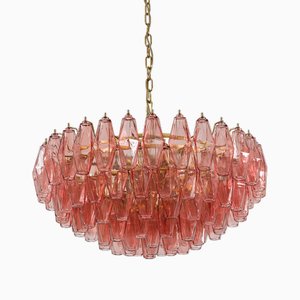 Pink Sorrento Chandelier from Pure White Lines