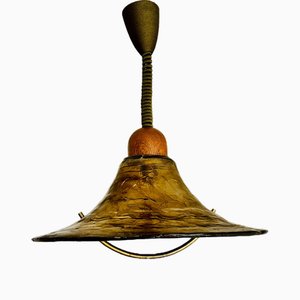 Large Adjustable Acrylic Pendant Light from Hustadt Leuchten, 1980s
