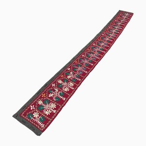 Handgefertigter langer Tischläufer im Boho-Stil, 1980er