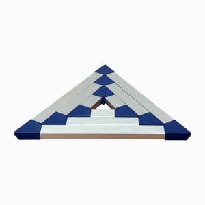 Dessous de Plat Triangulaire Postmoderne par Jorgen Meldgaard pour Menu, Danemark, 1980s, 1980s, Set de 3