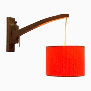 Mid-Century Swivel Mounted Cantilever Wall Lamp, 1960s