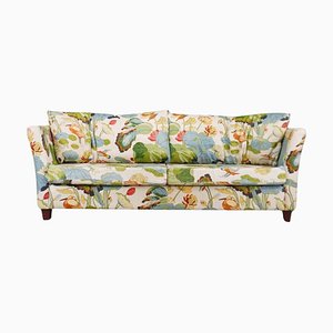 Josef Frank zugeschriebenes Lotus Print Sofa für Svenskt Tenn, 1930er