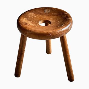 Early Stool attributed to Bertel Gardberg for Artek, Finland, 1950s