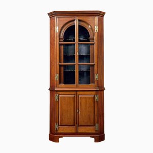 18th Century Georgian Mahogany Corner Cupboard