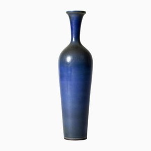 Vaso in gres di Berndt Friberg per Gustavsberg, anni '50