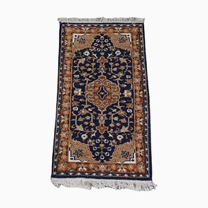 Oriental Brown and Blue Tinted Rug