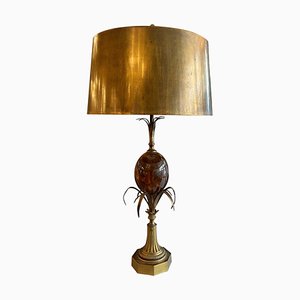 Bronze Table Lamp Model Fractal attributed to Maison Charles for Maison Charles, 1970s