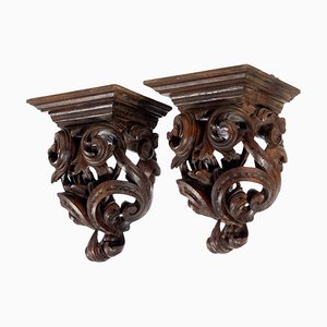 Mensole antiche, Portogallo, set di 2