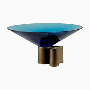 Cuenco decorativo atribuido a Fontana Arte, años 60