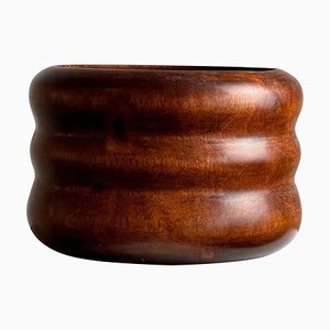 Vase en Bois de Palmier par Carine Tontini, 1990s