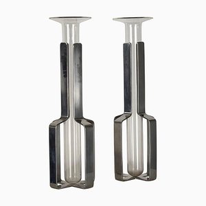 Krupp Milano Single-Flower Vases by Linea Dellorso attributed to G. Gramigna and S. Mazza, 1974, Set of 2