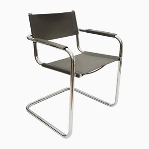 Modell MG5 Centro Studi Schreibtischstuhl von Mart Stam & Marcel Breuer für Matteo Grassi, 1970er